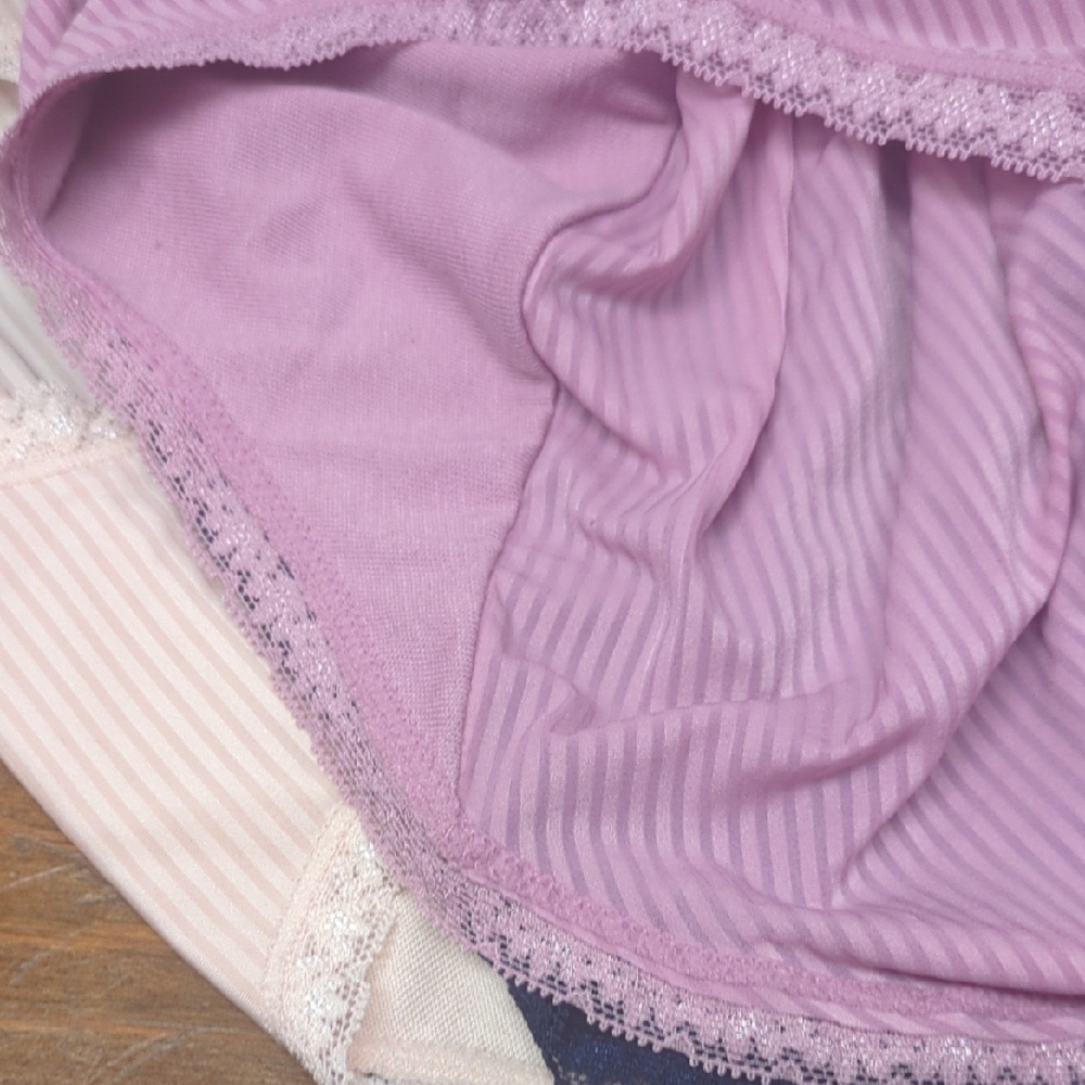 4X, 5X Vanity Fair Soft Stretch Hi Cut Plus Underwear 3 Colors, 3 Pk Undies New - Picture 8 of 10